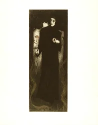 Dante with the Lily